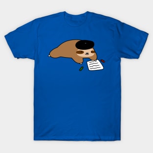 Beatnik Sloth T-Shirt